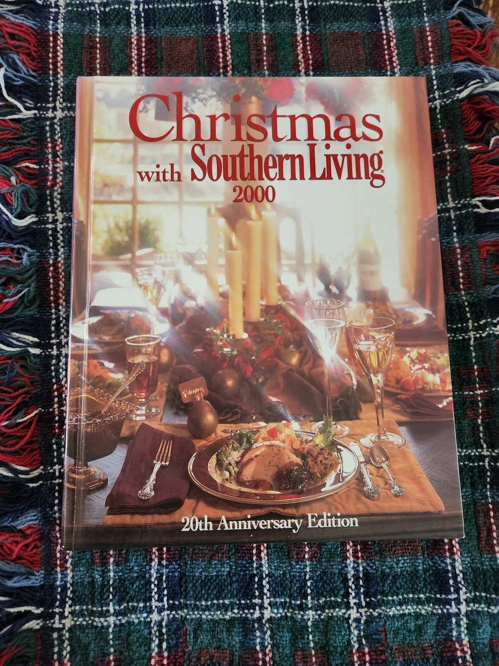 Southern Living Christmas 2000 Holiday Coffee Table Book - Red